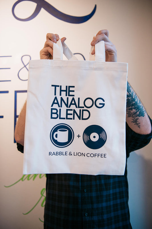 Analog Blend Tote Bag